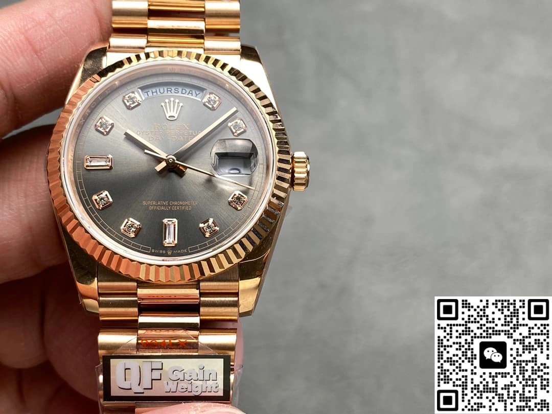 QF Factory Rolex Day-Date m128235-0050 1:1 Best Edition Replica Watch