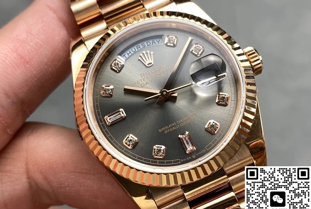 QF Factory Rolex Day-Date m128235-0050 1:1 Best Edition Replica Watch