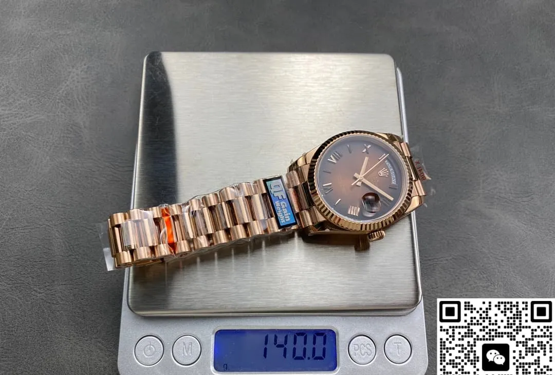 QF Factory Rolex Day-Date m128235-0075 1:1 Best Edition Replica Watch