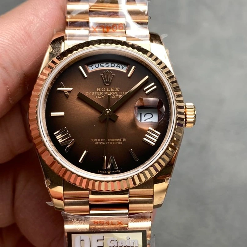 QF Factory Rolex Day-Date m128235-0075 1:1 Best Edition Replica Watch