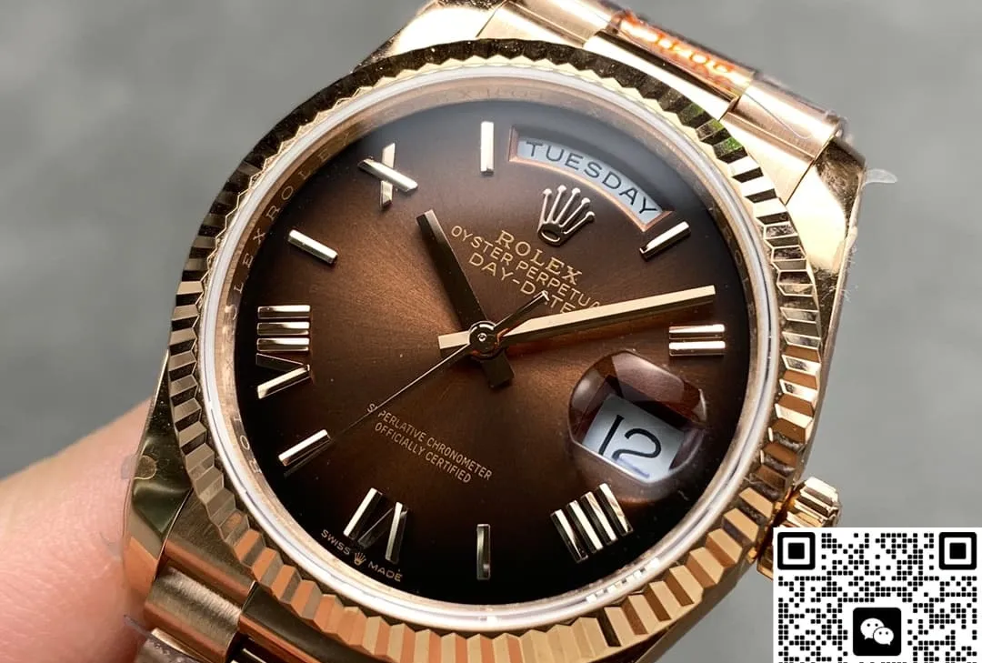 QF Factory Rolex Day-Date m128235-0075 1:1 Best Edition Replica Watch