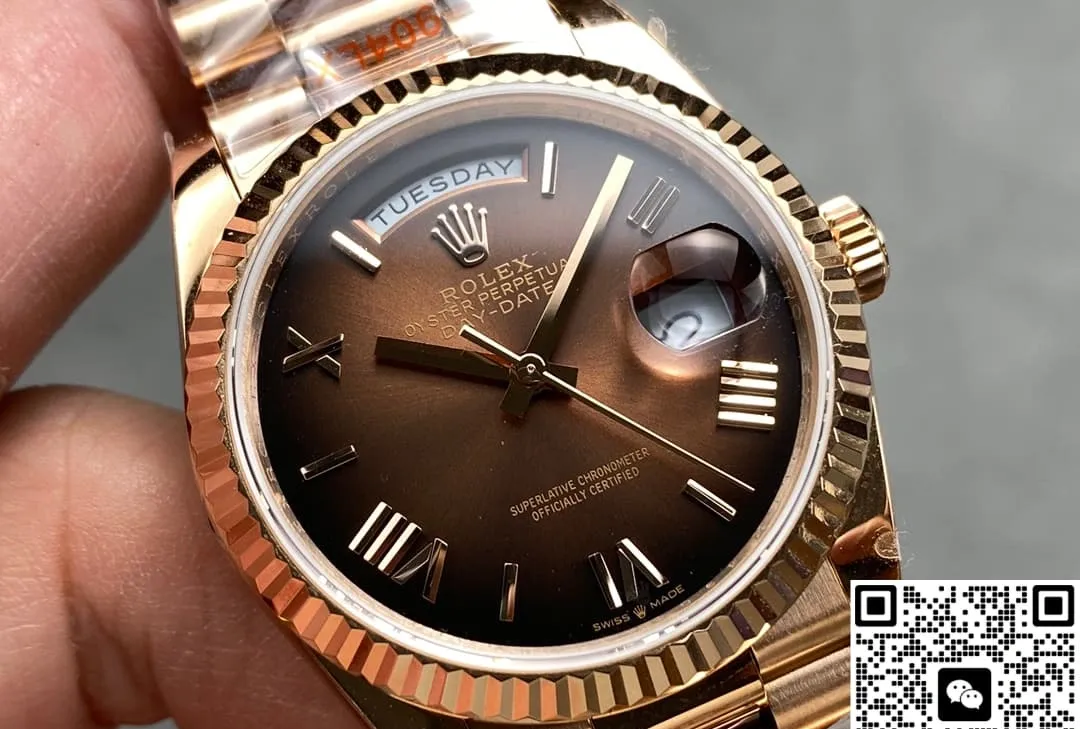 QF Factory Rolex Day-Date m128235-0075 1:1 Best Edition Replica Watch