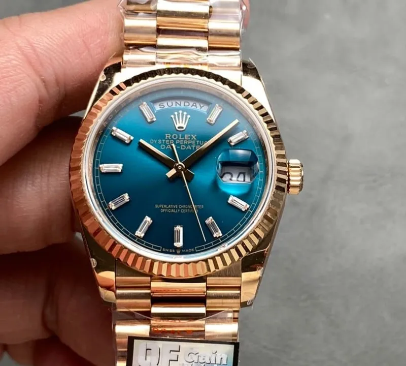 QF Factory Rolex Day-Date m128235-0085 1:1 Best Edition Replica Watch