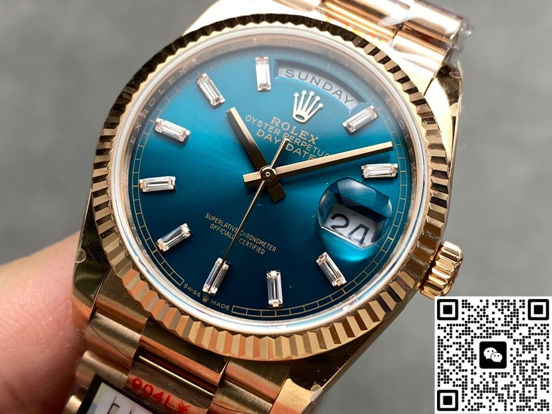 QF Factory Rolex Day-Date m128235-0085 1:1 Best Edition Replica Watch