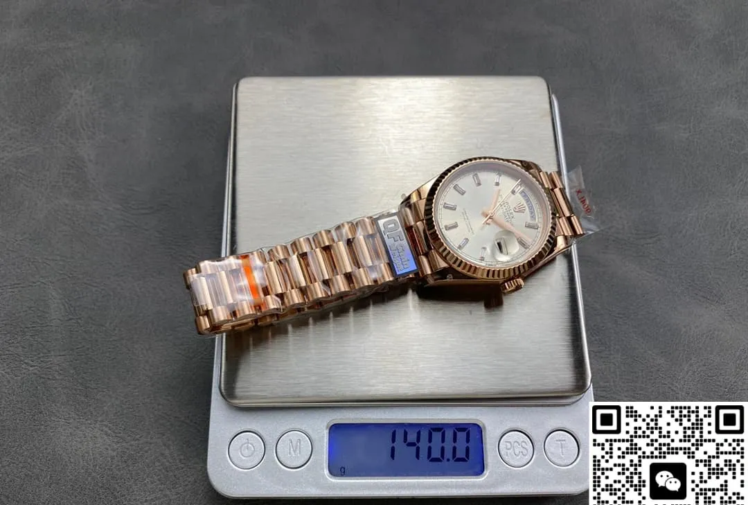 QF Factory Rolex Day-Date m128235-0087 1:1 Best Edition Replica Watch