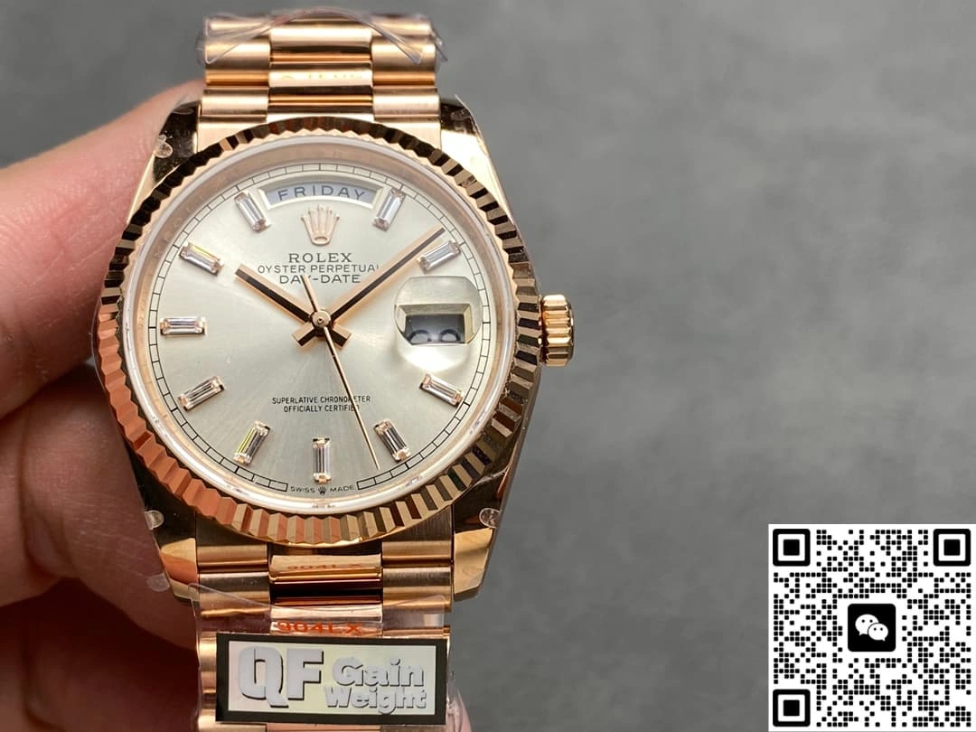 QF Factory Rolex Day-Date m128235-0087 1:1 Best Edition Replica Watch