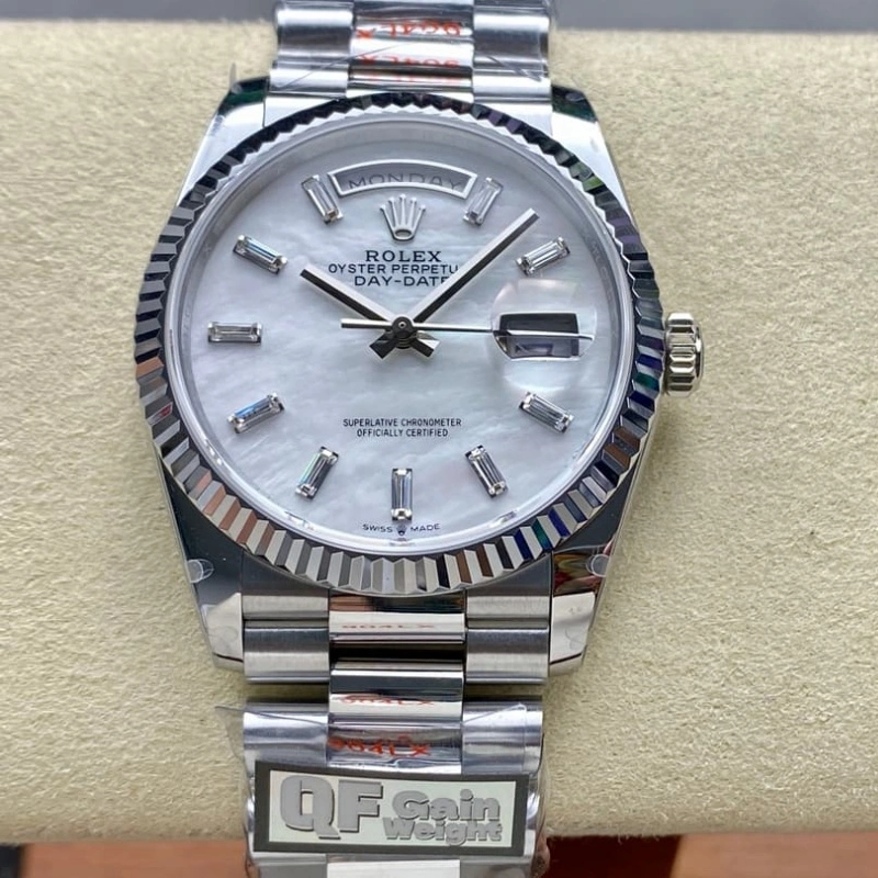 QF Factory Rolex Day-Date m128236-0021 1:1 Best Edition Replica Watch