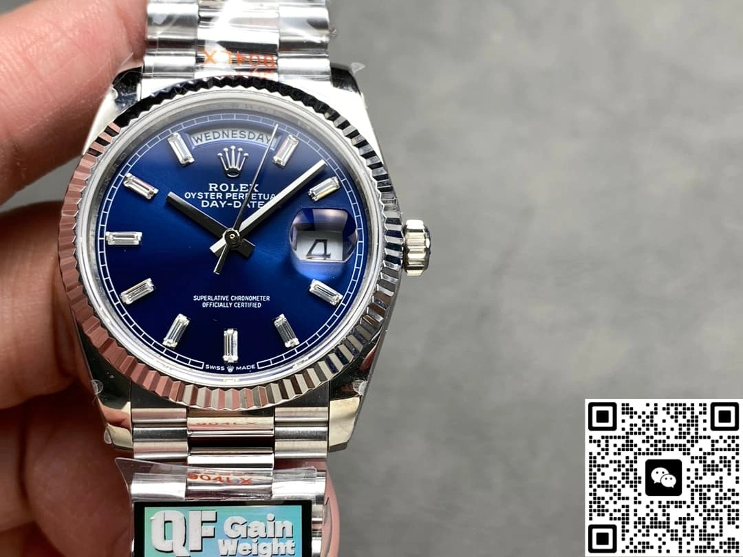 QF Factory Rolex Day-Date m128236-0023 1:1 Best Edition Replica Watch
