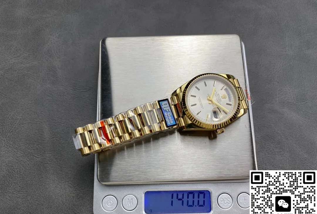 QF Factory Rolex Day-Date m128238-0081 1:1 Best Edition Replica Watch