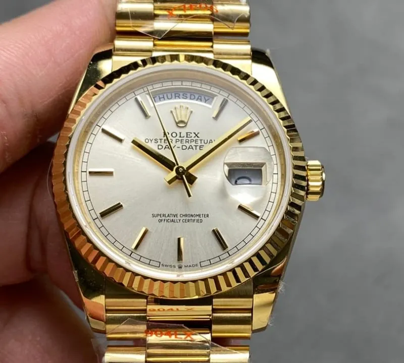 QF Factory Rolex Day-Date m128238-0081 1:1 Best Edition Replica Watch
