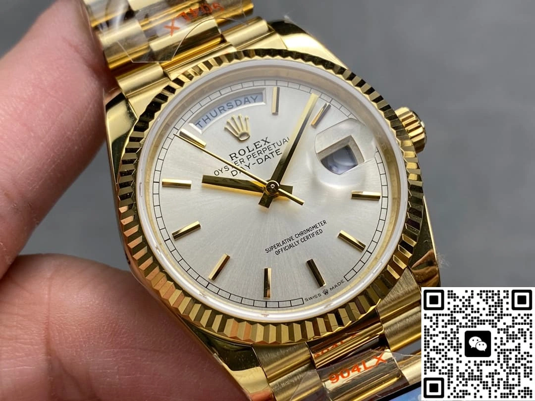 QF Factory Rolex Day-Date m128238-0081 1:1 Best Edition Replica Watch