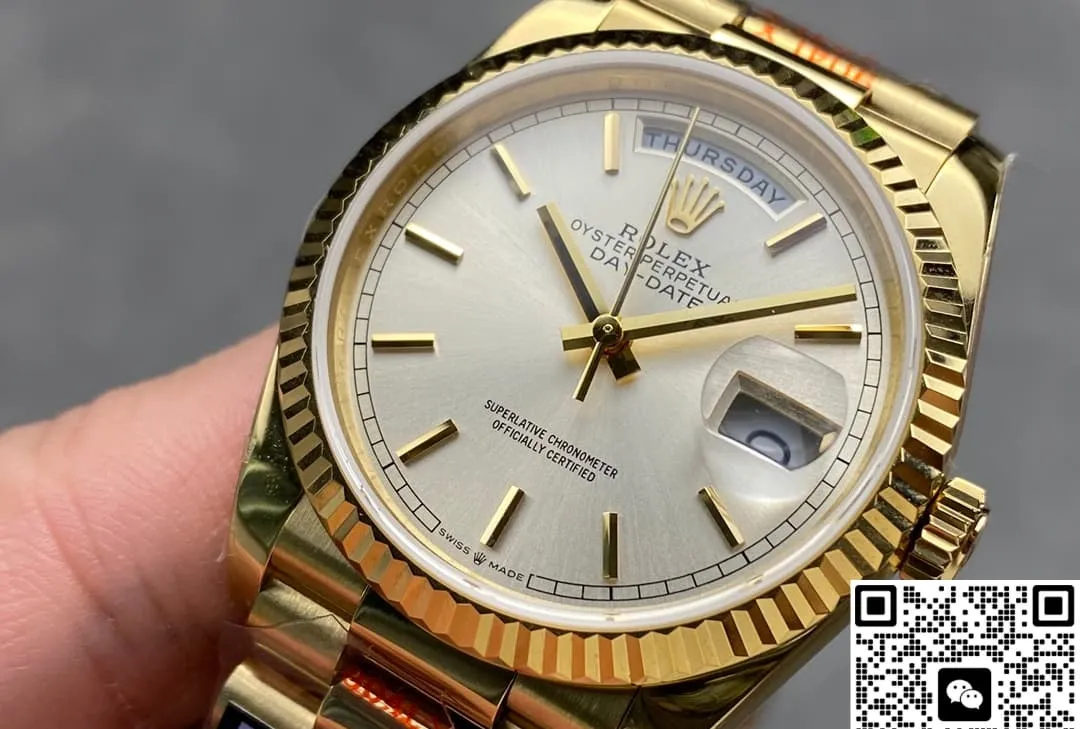 QF Factory Rolex Day-Date m128238-0081 1:1 Best Edition Replica Watch