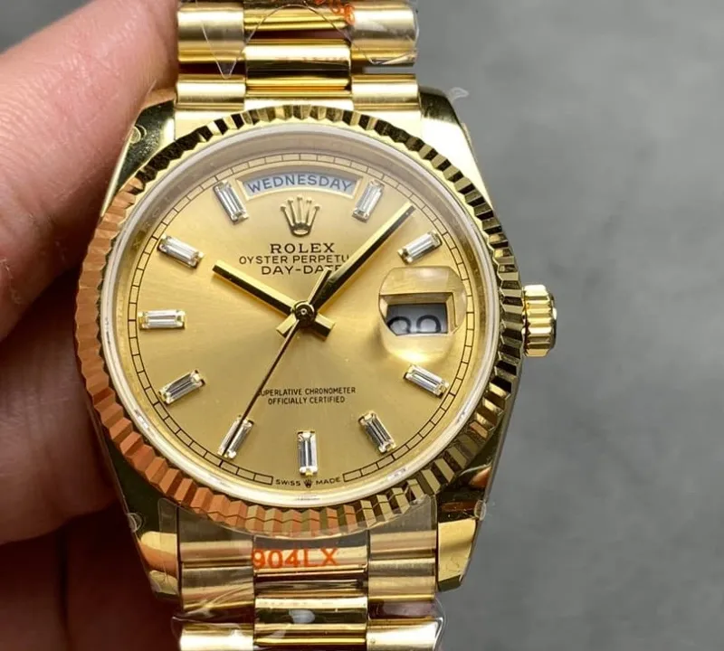 QF Factory Rolex Day-Date m128238-0132 1:1 Best Edition Replica Watch