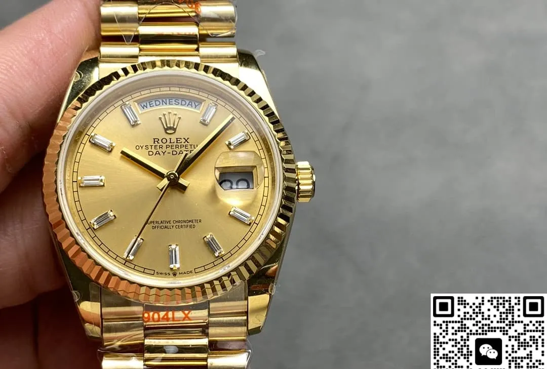 QF Factory Rolex Day-Date m128238-0132 1:1 Best Edition Replica Watch