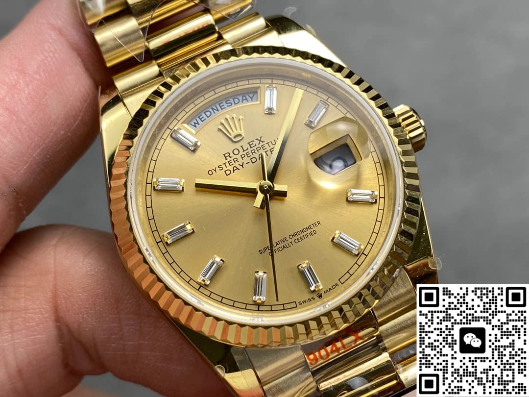 QF Factory Rolex Day-Date m128238-0132 1:1 Best Edition Replica Watch