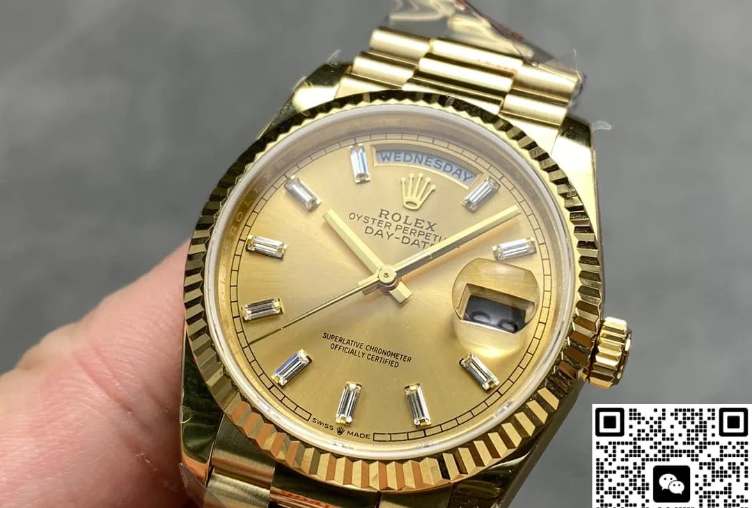 QF Factory Rolex Day-Date m128238-0132 1:1 Best Edition Replica Watch