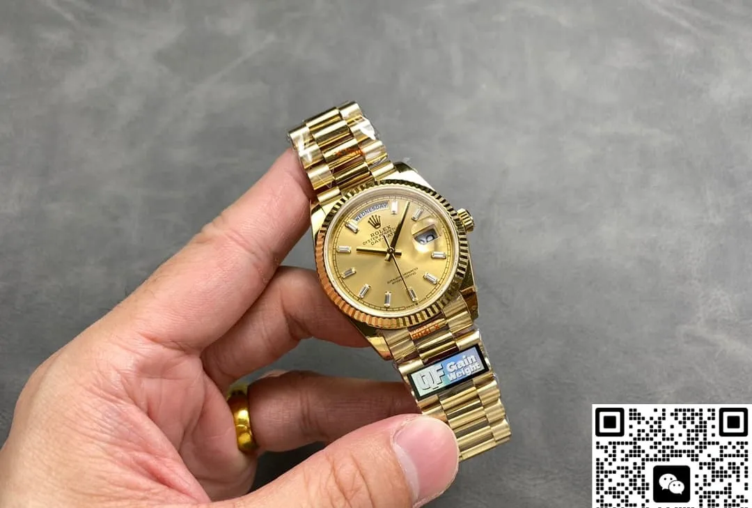 QF Factory Rolex Day-Date m128238-0132 1:1 Best Edition Replica Watch