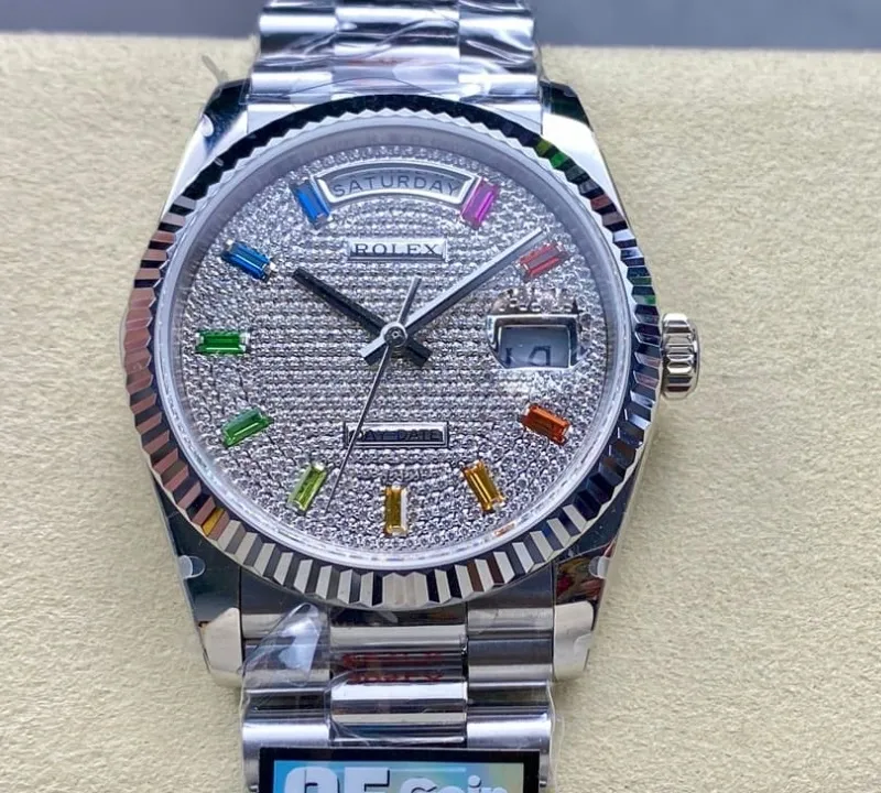 QF Factory Rolex Day-Date m128239-0019 1:1 Best Edition Replica Watch