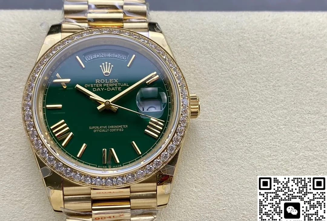 QF Factory Rolex Day-Date m228348rbr-0040 1:1 Best Edition Replica Watch