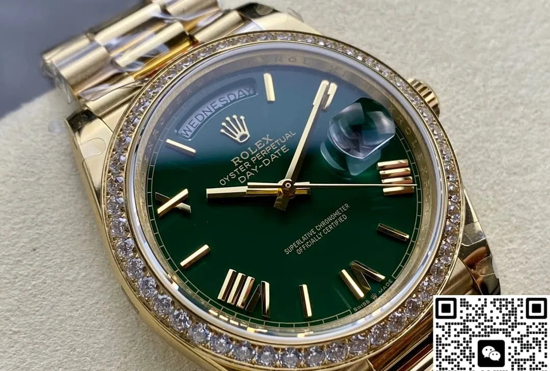 QF Factory Rolex Day-Date m228348rbr-0040 1:1 Best Edition Replica Watch