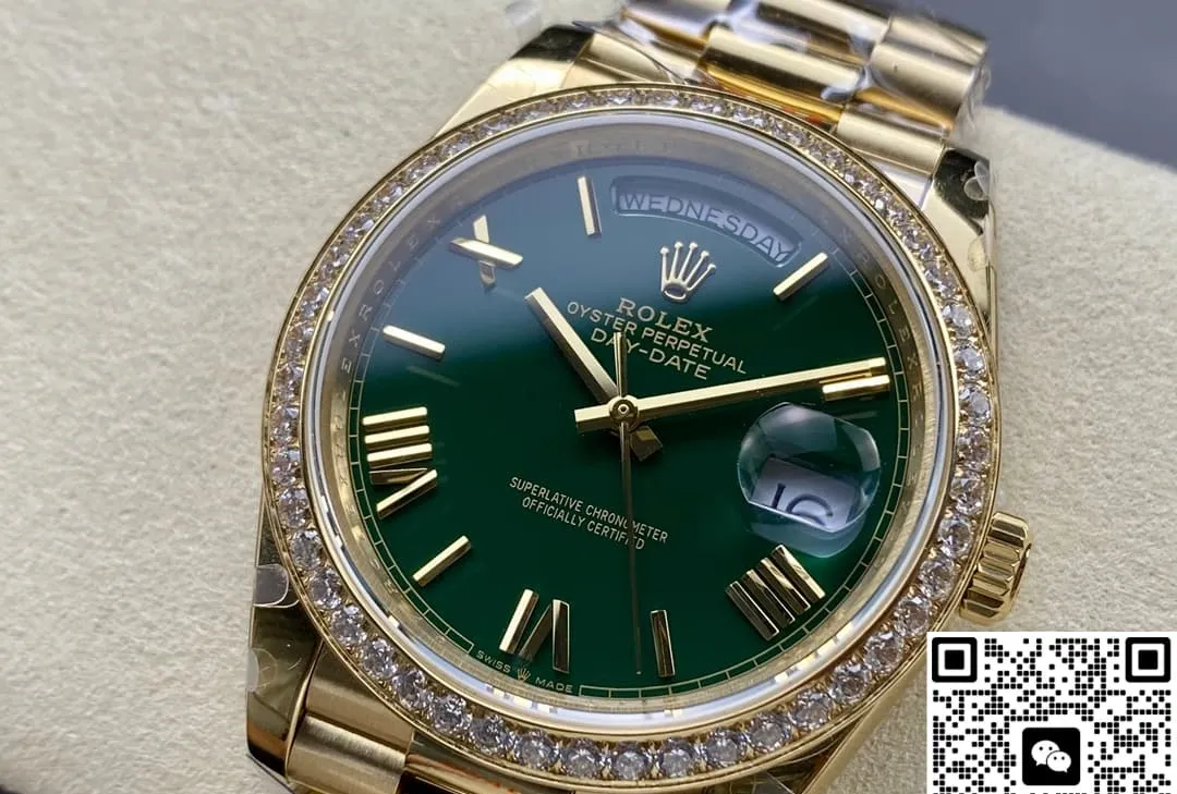 QF Factory Rolex Day-Date m228348rbr-0040 1:1 Best Edition Replica Watch