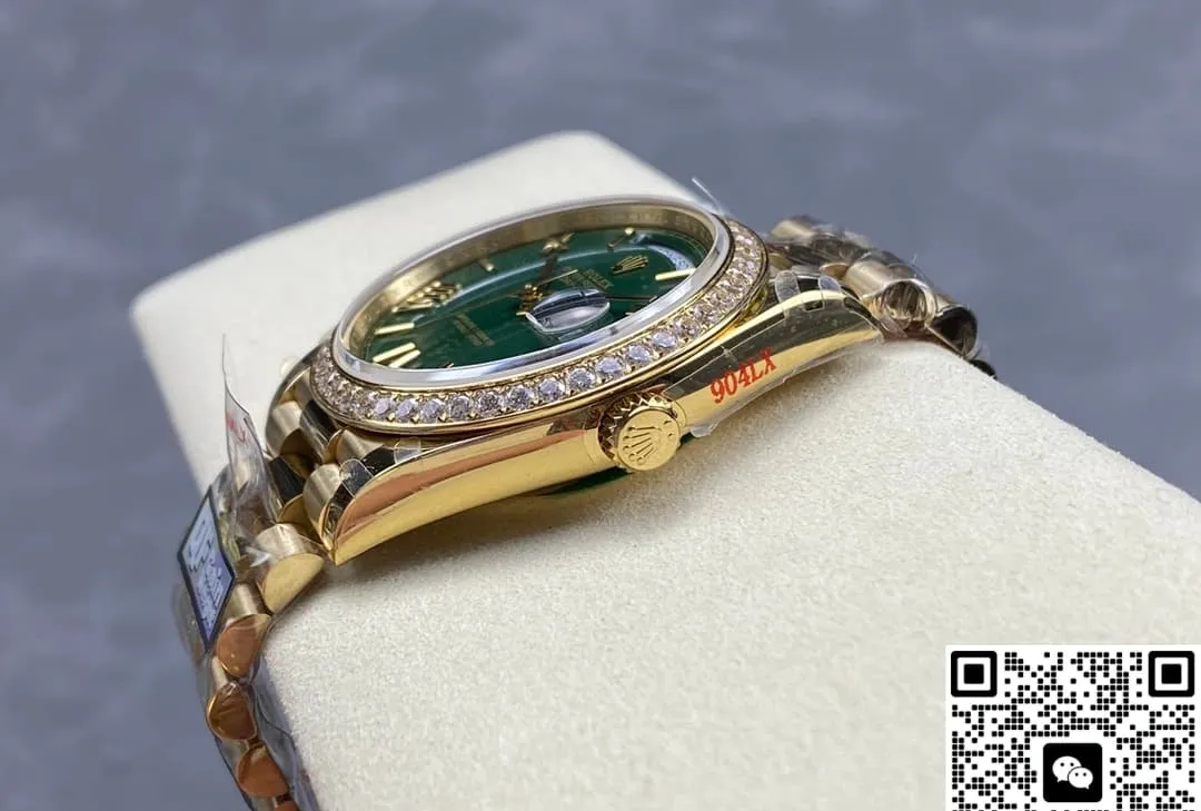 QF Factory Rolex Day-Date m228348rbr-0040 1:1 Best Edition Replica Watch