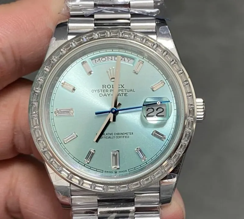 QF Factory Rolex Day-Date m228396tbr-0039 1:1 Best Edition Replica Watch