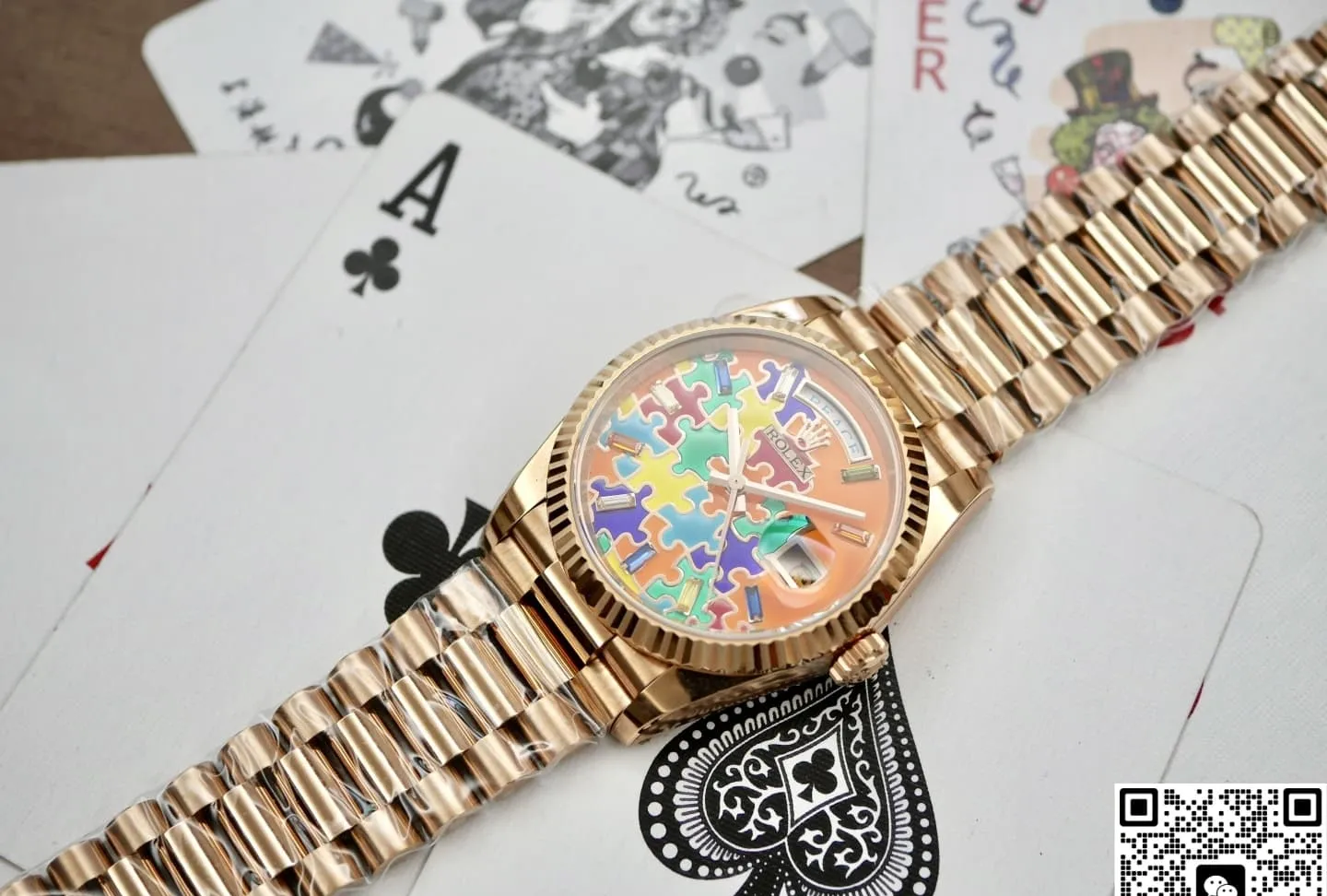 QH Factory Rolex Day-Date m128235-0063 1:1 Best Edition Replica Watch