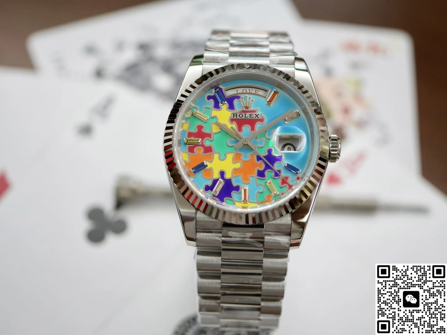 QH Factory Rolex Day-Date m128239-0056 1:1 Best Edition Replica Watch