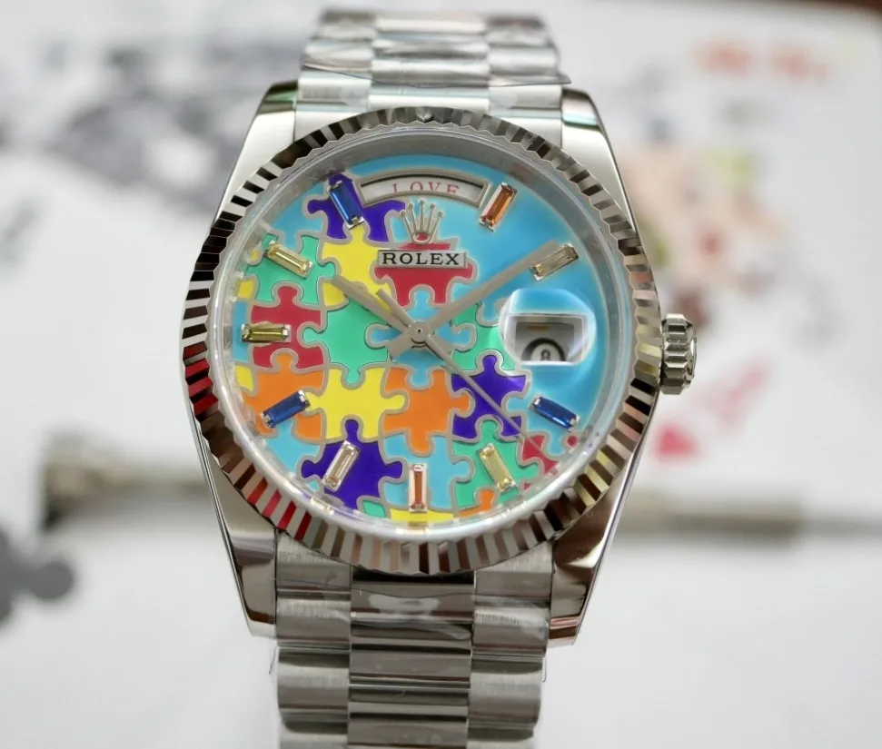 QH Factory Rolex Day-Date m128239-0056 1:1 Best Edition Replica Watch