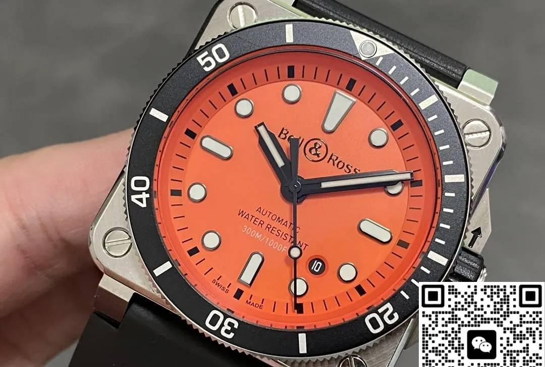 BR Factory Bell & Ross INSTRUMENTS BR0392-D-O-ST-SRB 1:1 Best Edition Replica Watch