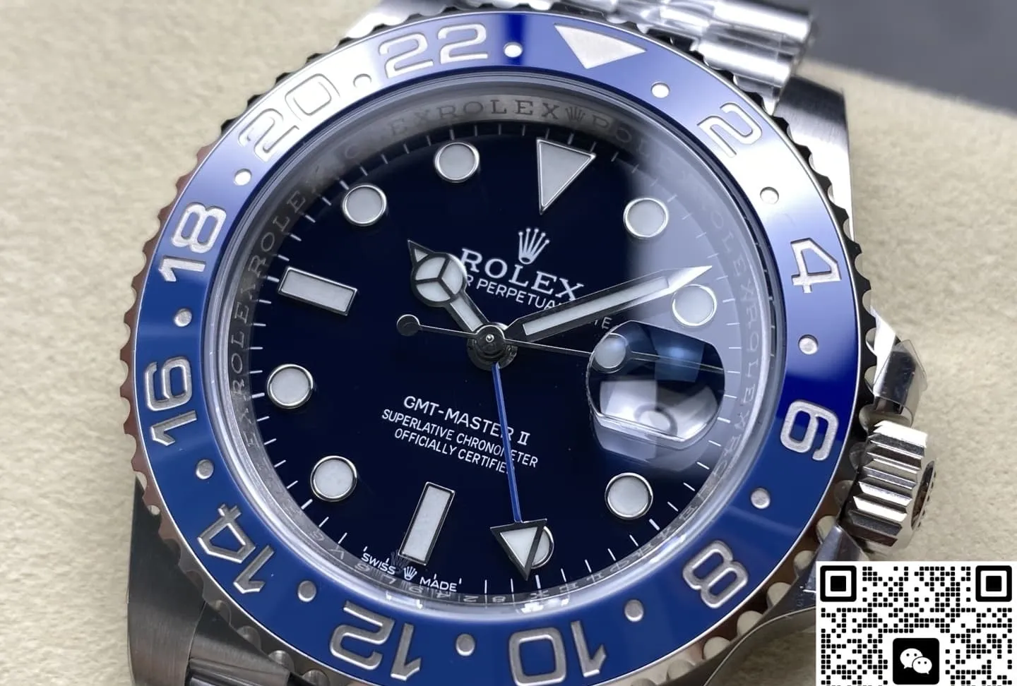 AR Factory Rolex GMT-Master M126719 Stainless steel 1:1 Best Edition Replica Watch