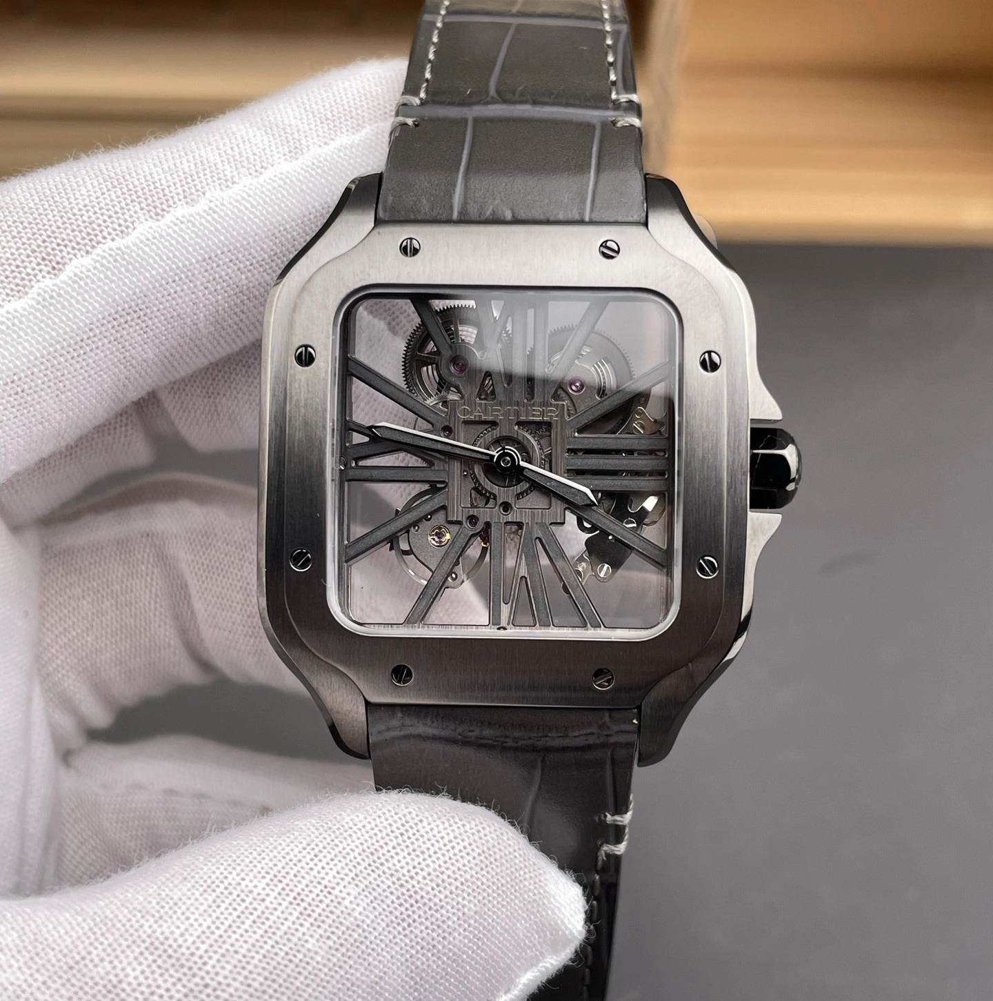 RF Factory Cartier Santos WHSA0009 1:1 Best Edition Replica Watch