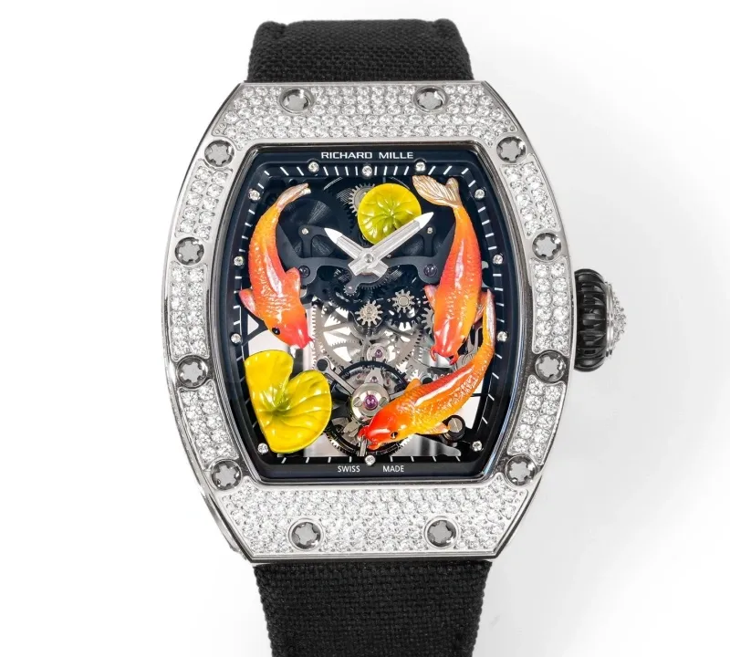 RM Factory Ricahrd Mille RM S10 Koi pattern 1:1 Best Edition Replica Watch