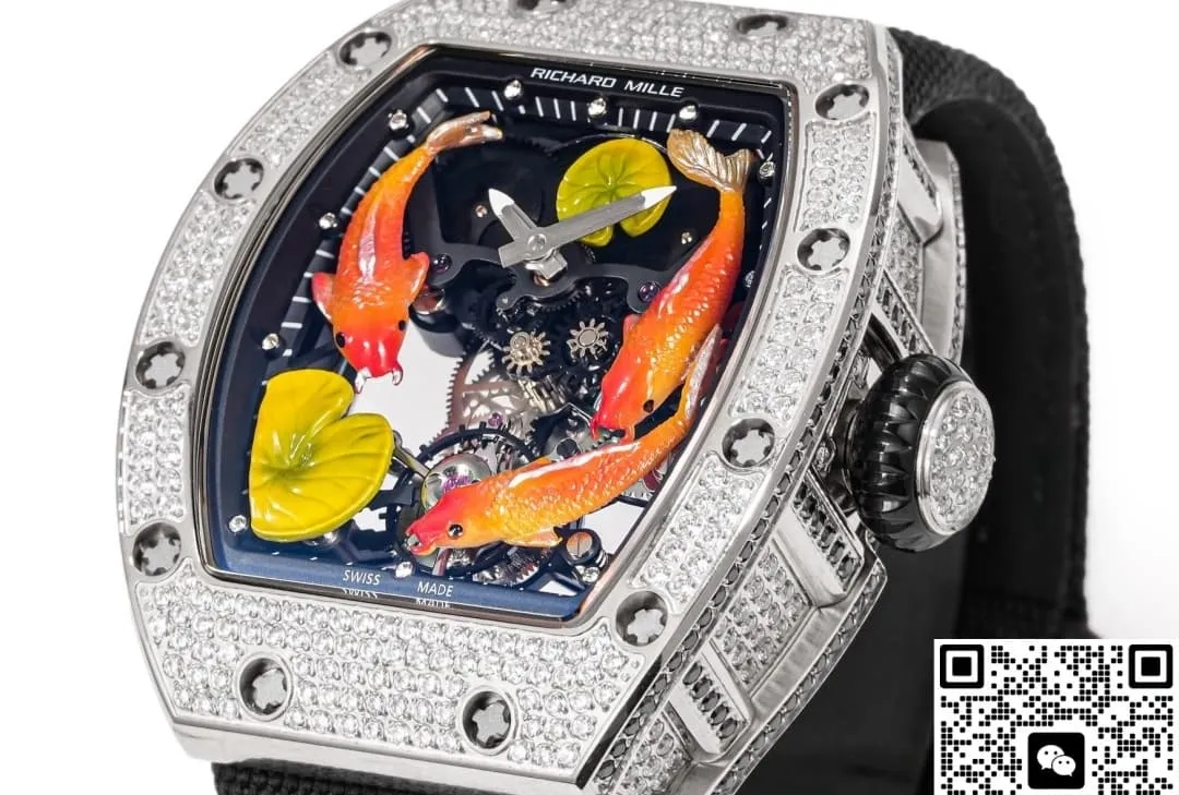 RM Factory Ricahrd Mille RM S10 Koi pattern 1:1 Best Edition Replica Watch