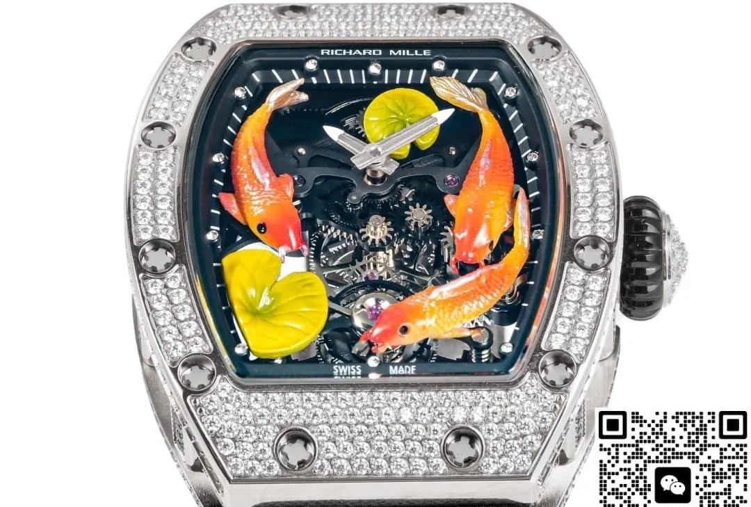 RM Factory Ricahrd Mille RM S10 Koi pattern 1:1 Best Edition Replica Watch