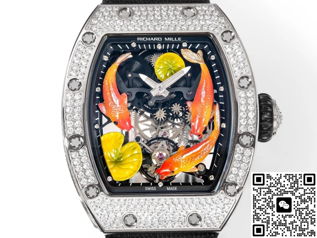 RM Factory Ricahrd Mille RM S10 Koi pattern 1:1 Best Edition Replica Watch