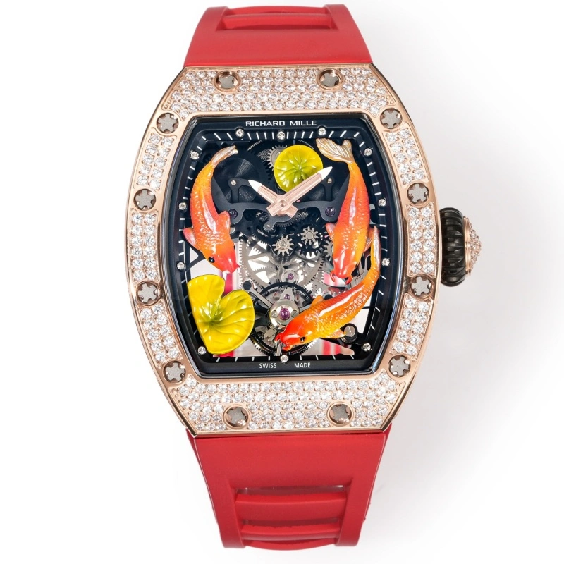 RM Factory Ricahrd Mille RM S10 rubber strap 1:1 Best Edition Replica Watch