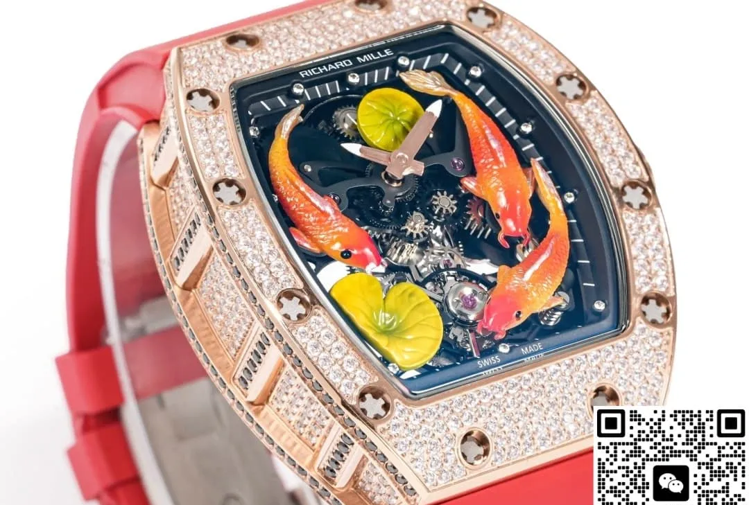RM Factory Ricahrd Mille RM S10 rubber strap 1:1 Best Edition Replica Watch