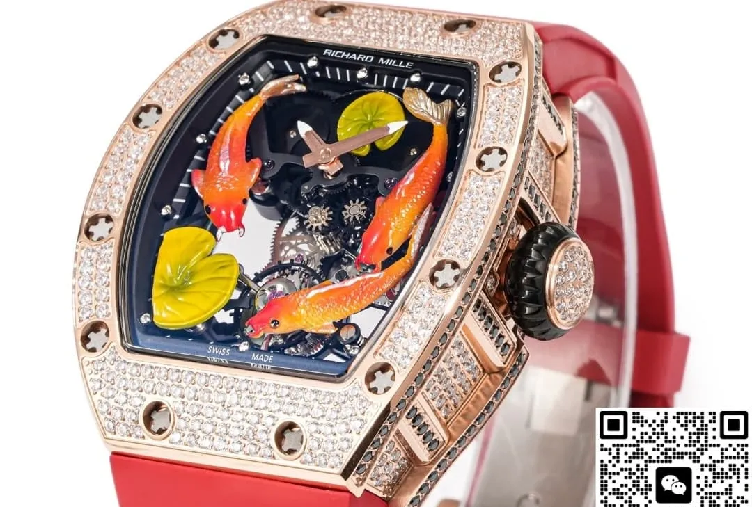 RM Factory Ricahrd Mille RM S10 rubber strap 1:1 Best Edition Replica Watch