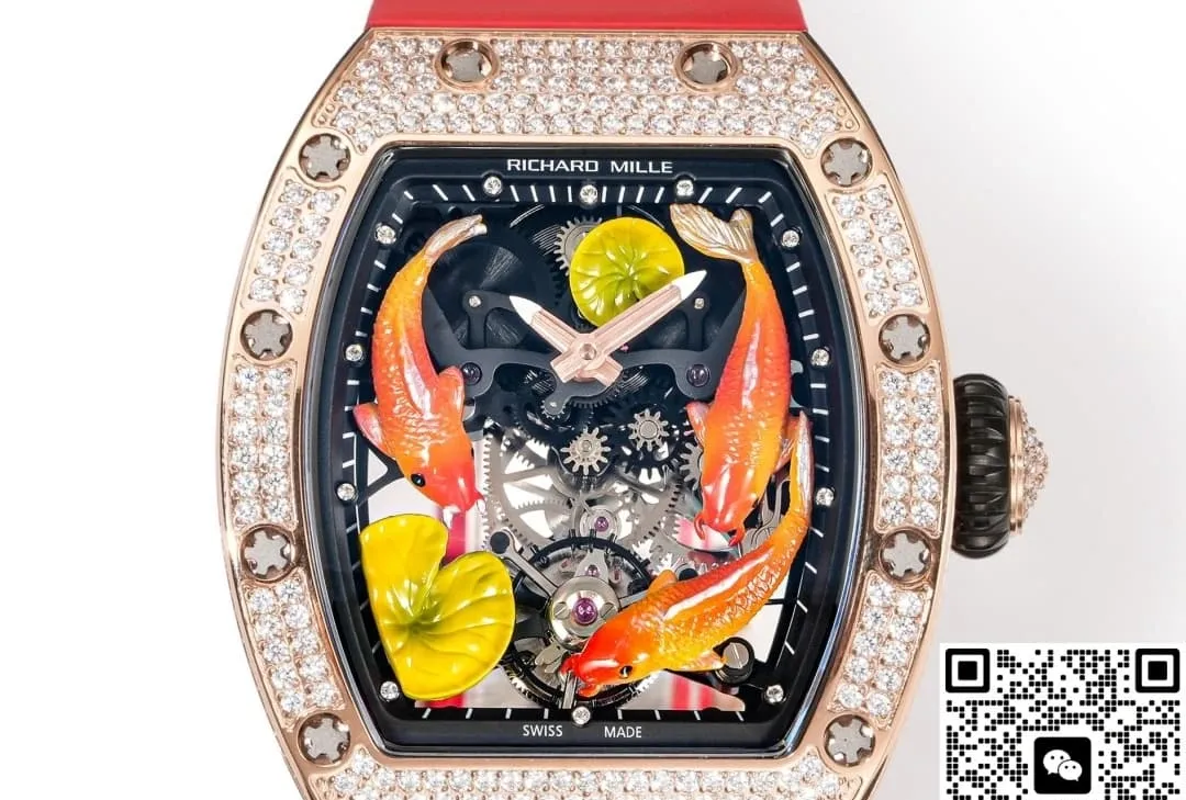 RM Factory Ricahrd Mille RM S10 rubber strap 1:1 Best Edition Replica Watch