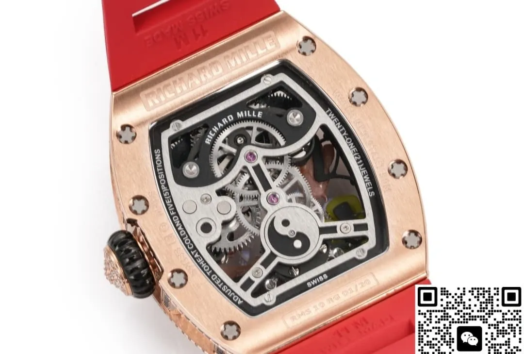 RM Factory Ricahrd Mille RM S10 rubber strap 1:1 Best Edition Replica Watch