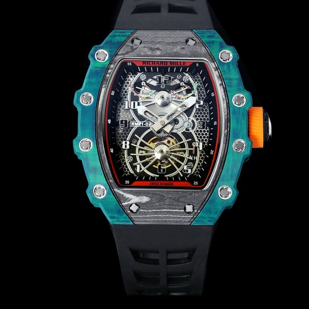 RM Factory Richard Mille RM21-01 Black strap 1:1 Best Edition Replica Watch