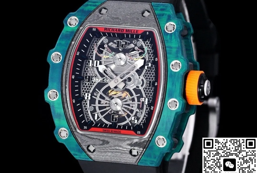 RM Factory Richard Mille RM21-01 Black strap 1:1 Best Edition Replica Watch