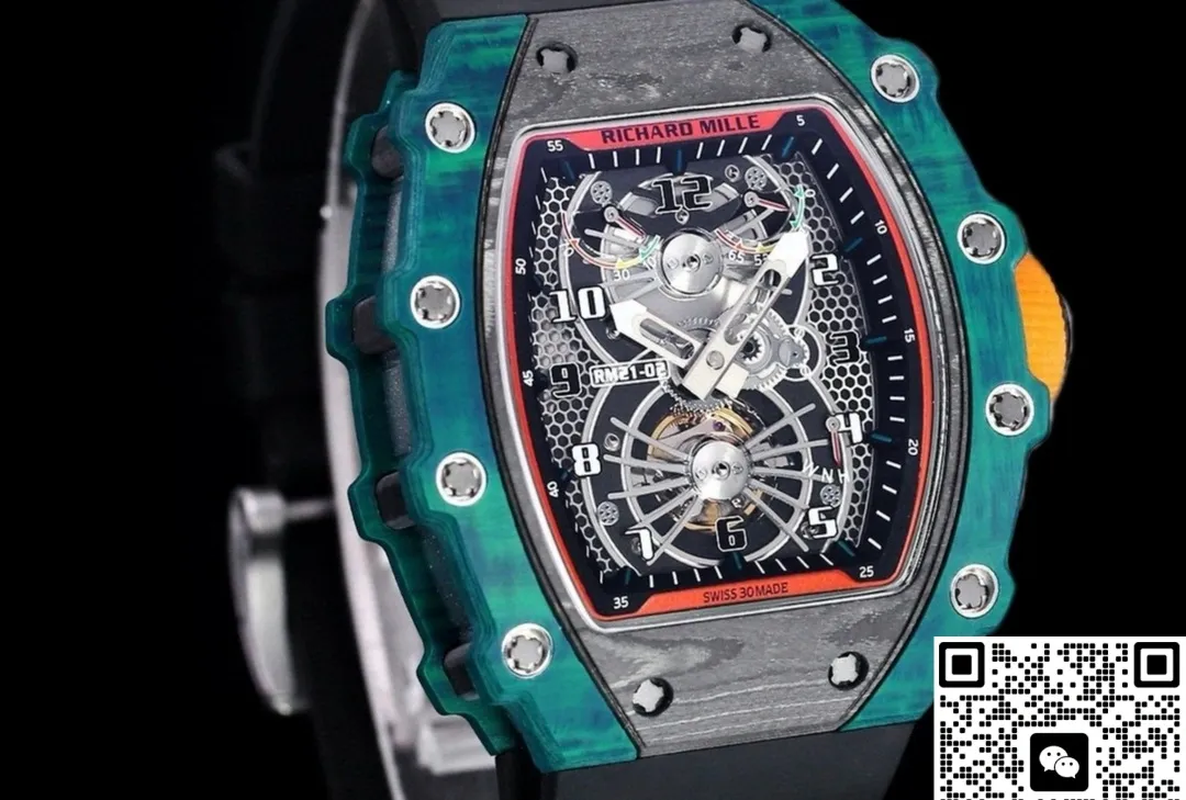RM Factory Richard Mille RM21-01 Black strap 1:1 Best Edition Replica Watch
