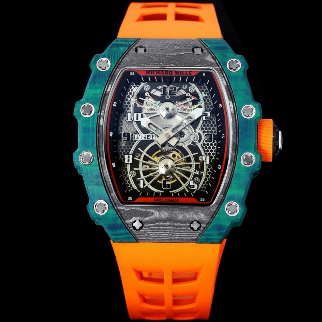 RM Factory Richard Mille RM21-01 Green case 1:1 Best Edition Replica Watch