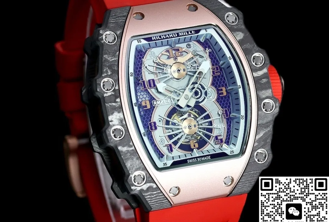 RM Factory Richard Mille RM21-01 carbon fiber 1:1 Best Edition Replica Watch