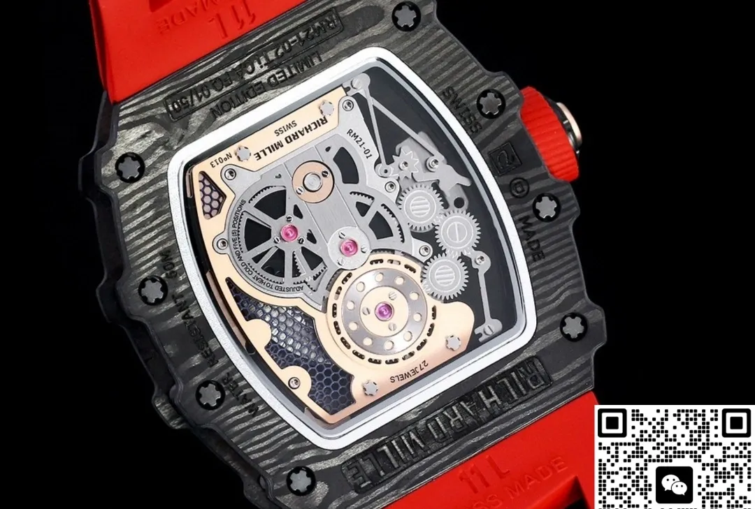 RM Factory Richard Mille RM21-01 carbon fiber 1:1 Best Edition Replica Watch
