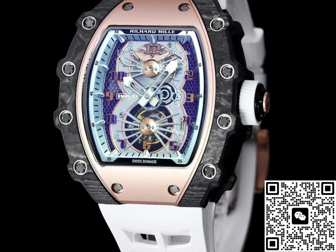 RM Factory Richard Mille RM21-01 rubber strap 1:1 Best Edition Replica Watch