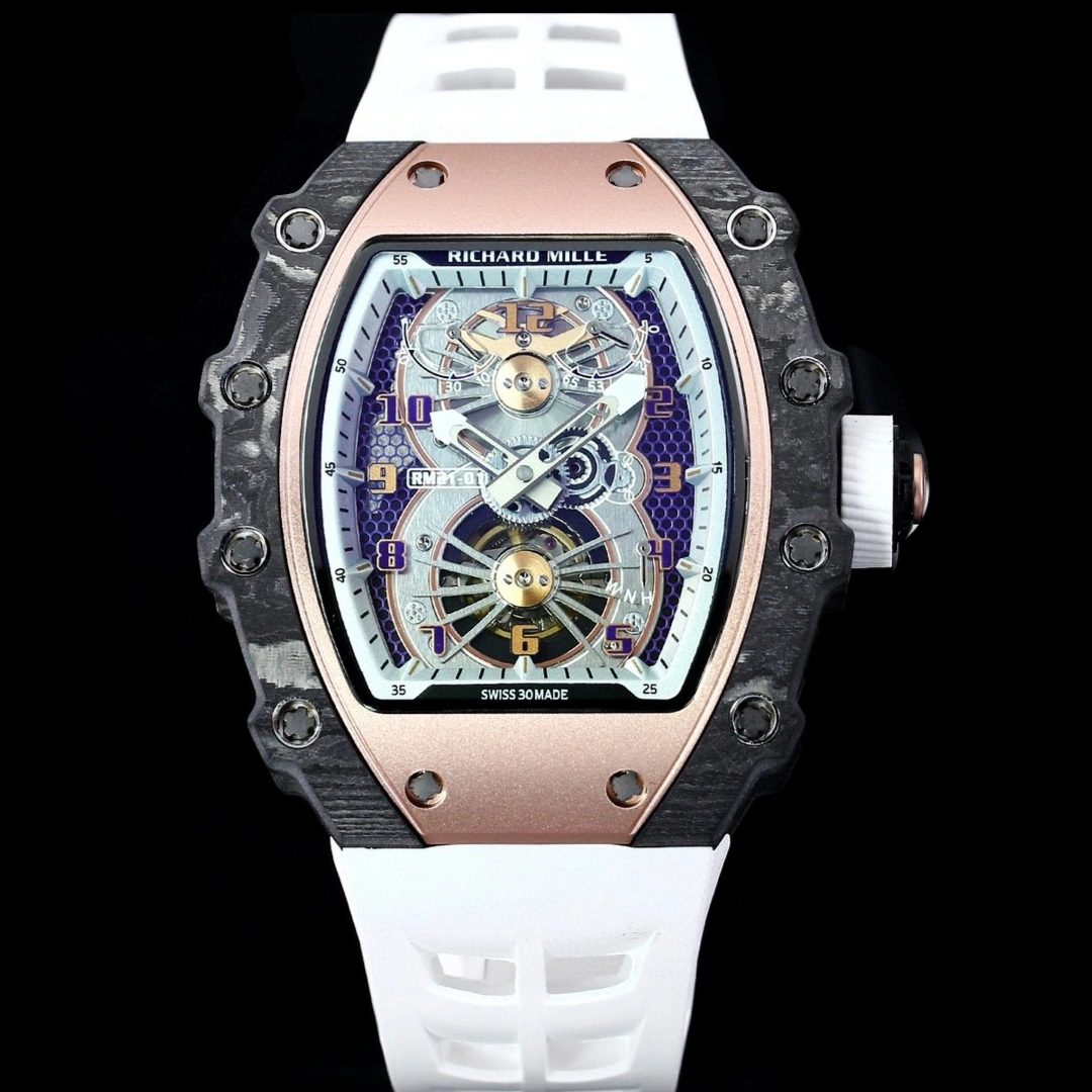 RM Factory Richard Mille RM21-01 rubber strap 1:1 Best Edition Replica Watch